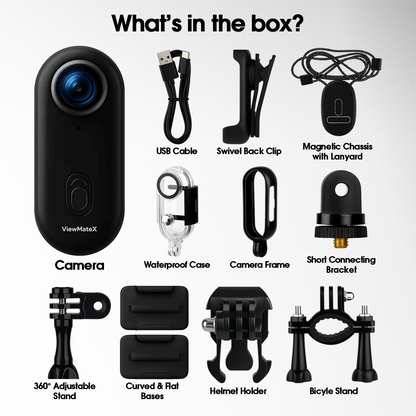 ViewMateX Mini Action Camera Pro